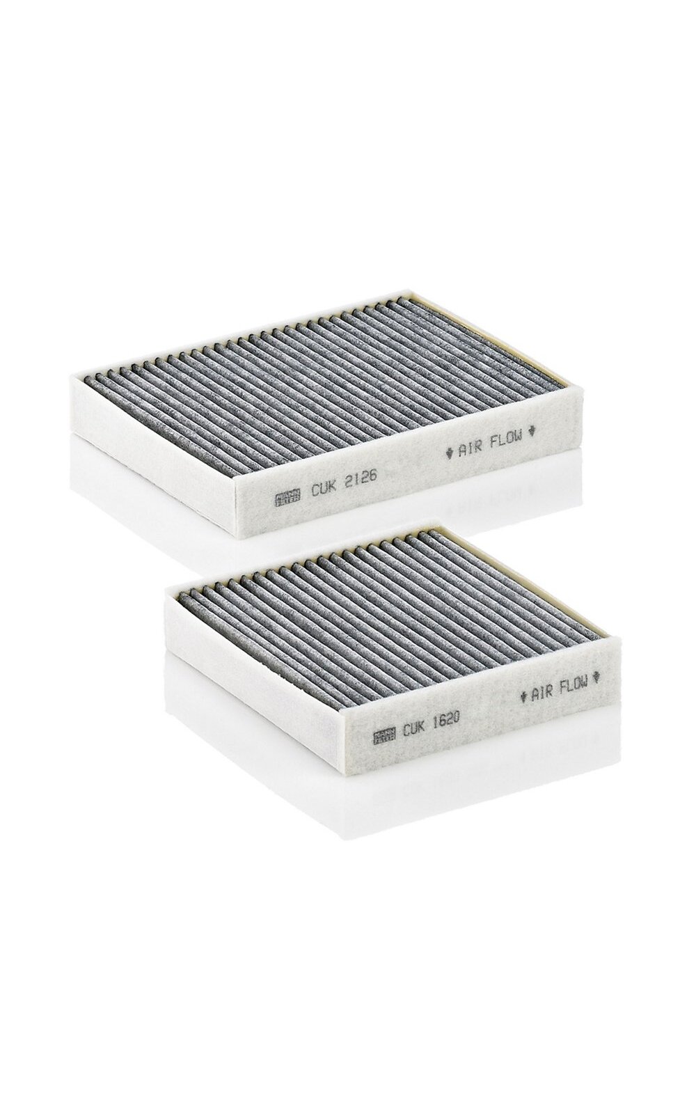 Salono filtro komplektas su aktyvinta anglimi MANN-FILTER Salono filtro komplektas su aktyvinta anglimi MANN-FILTER