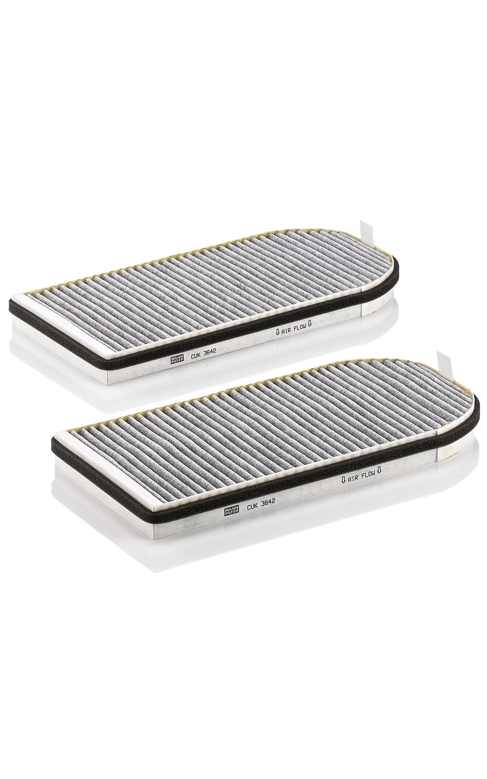 Salono filtro komplektas su aktyvinta anglimi MANN-FILTER Salono filtro komplektas su aktyvinta anglimi MANN-FILTER