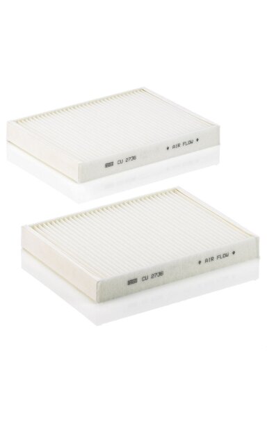 Salono filtro komplektas MANN-FILTER