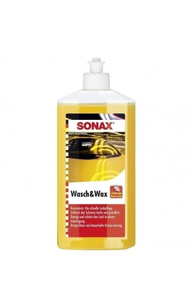 Šampūnas su vašku SONAX 500ml