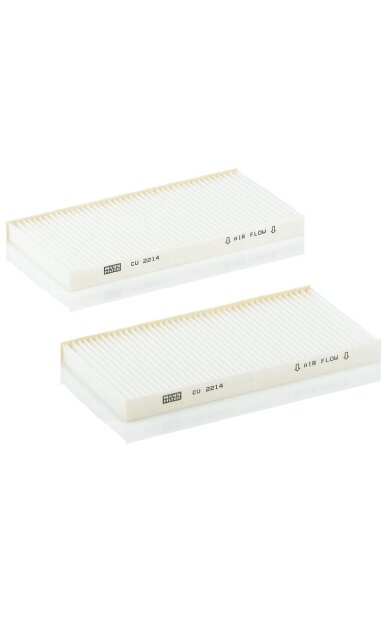 Salono filtro komplektas MANN-FILTER Salono filtro komplektas MANN-FILTER