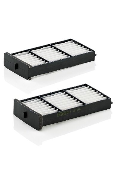 Salono filtro komplektas MANN-FILTER Salono filtro komplektas MANN-FILTER