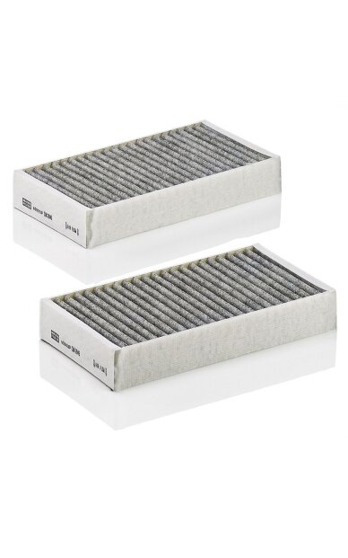 Salono filtro komplektas su aktyvinta anglimi MANN-FILTER Salono filtro komplektas su aktyvinta anglimi MANN-FILTER