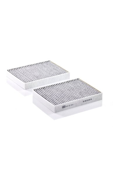 Salono filtro komplektas su aktyvinta anglimi MANN-FILTER Salono filtro komplektas su aktyvinta anglimi MANN-FILTER