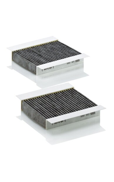 Salono filtro komplektas su aktyvinta anglimi MANN-FILTER Salono filtro komplektas su aktyvinta anglimi MANN-FILTER