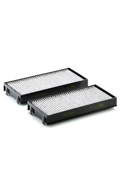 Salono filtro komplektas su aktyvinta anglimi MANN-FILTER Salono filtro komplektas su aktyvinta anglimi MANN-FILTER