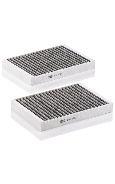 Salono filtro komplektas su aktyvinta anglimi MANN-FILTER Salono filtro komplektas su aktyvinta anglimi MANN-FILTER