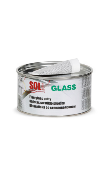 SOLL GLASS glaistas su stiklo pluoštu 1,8 kg – žalias