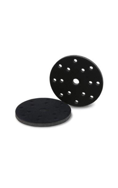 SOLL poroloninis tarpinis padas D150 mm, 10 mm storio, 15 skylių – šlifavimui