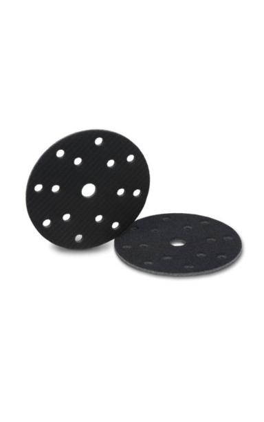 SOLL tarpinis poroloninis padas D150 mm, 5 mm storio, 15 skylių – šlifavimui
