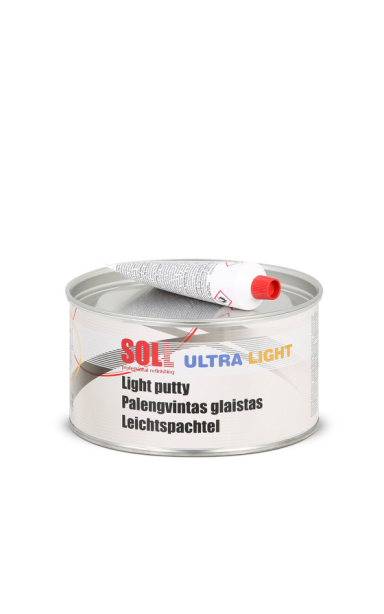 SOLL ULTRA LIGHT palengvintas poliesterinis glaistas 1 L – baltas