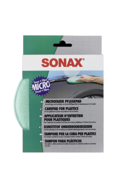 SONAX mikropluošto plastiko priežiūros padas