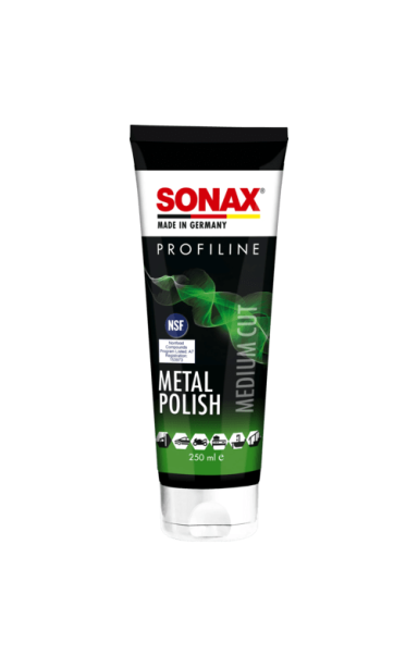 SONAX Profiline Metal Polish poliravimo pasta, 250ml SONAX Profiline Metal Polish poliravimo pasta, 250ml