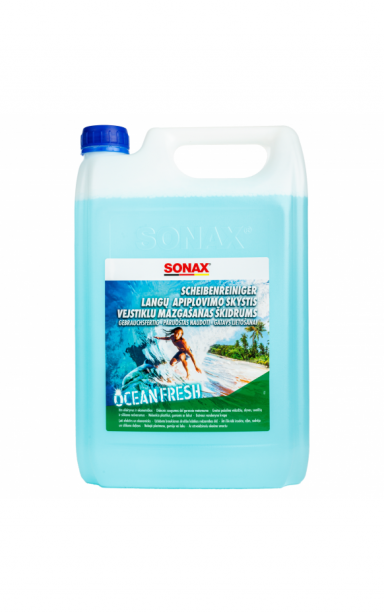 SONAX vasarinis langų apiplovimo skystis Ocean Fresh, 4L