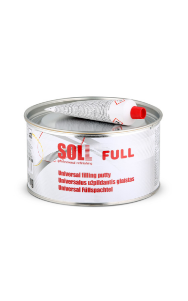 SOLL FULL Univ.užpildantis glaistas,gelsvas 1.8kg SOLL FULL Univ.užpildantis glaistas,gelsvas 1.8kg