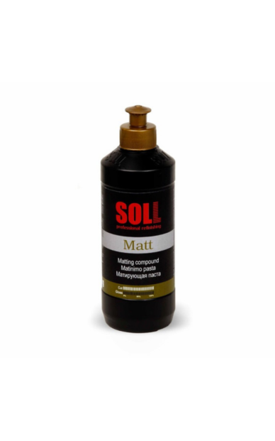 SOLL MATT vandens pagrindo matinimo pasta paviršių paruošimui 400 g SOLL MATT vandens pagrindo matinimo pasta paviršių paruošimui 400 g