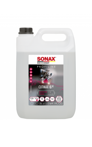 SONAX PROFILINE poliravimo pasta CutMax, 5L SONAX PROFILINE poliravimo pasta CutMax, 5L