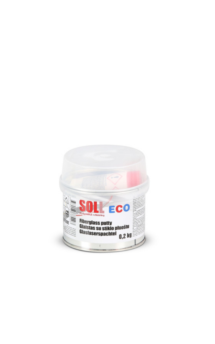 SOLL ECO Glaistas su stiklo pluoštu, spalva žalia 0.2kg SOLL ECO Glaistas su stiklo pluoštu, spalva žalia 0.2kg