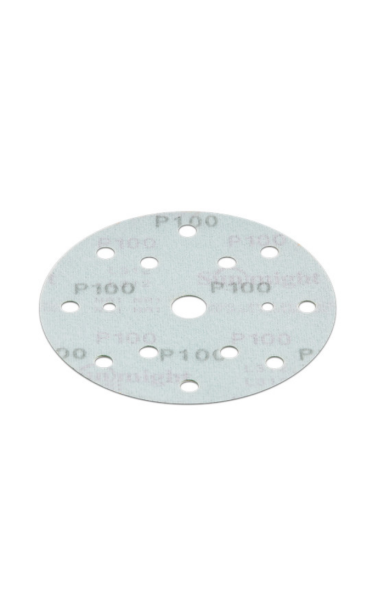 SUNMIGHT šlifavimo diskas plastiko pagrindu 150 mm, 15 skylių