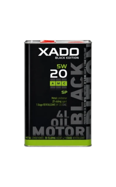 XADO AMC Black Edition 5W-20 SP – sintetinė variklio alyva XADO AMC Black Edition 5W-20 SP – sintetinė variklio alyva