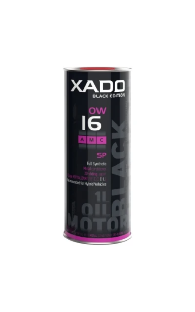 XADO Atomic Oil 0W-16 SP AMC Black Edition – sintetinė variklio alyva XADO Atomic Oil 0W-16 SP AMC Black Edition – sintetinė variklio alyva