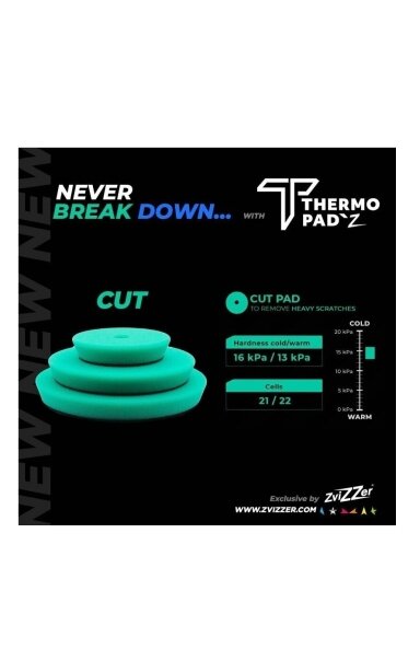 ZviZZer Thermo Green Hard korekcijos padas